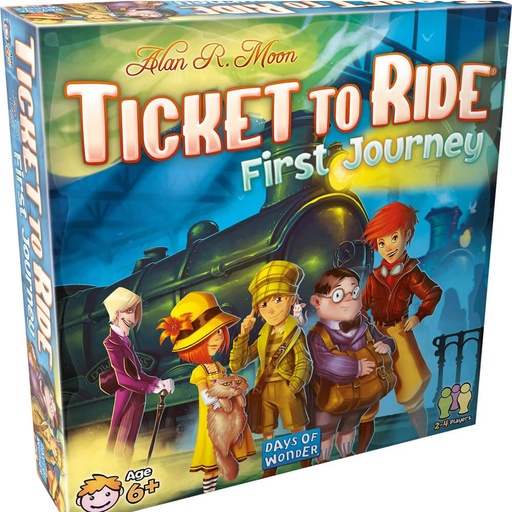 [VR2JSPI01] Ticket to Ride First Journey Board Game