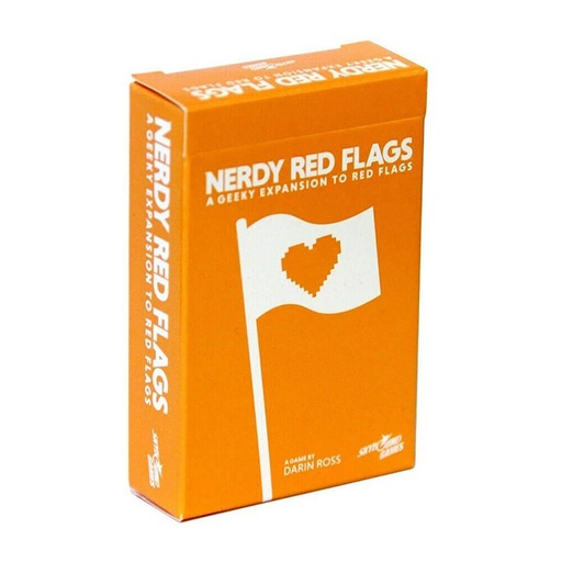 [VR2FBBW01] Red Flags Nerdy Expansion Strategy Game