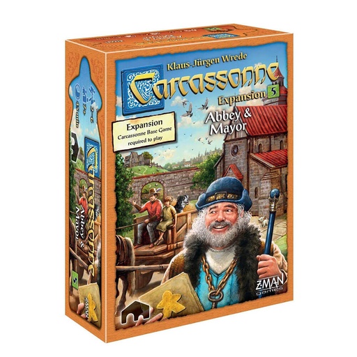 [VR2ZDEQ01] Carcassonne Expansion 5 Abbey & Mayor