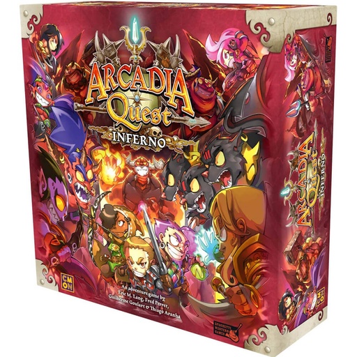 [VR2RTLT01] Arcadia Quest Inferno Board Game
