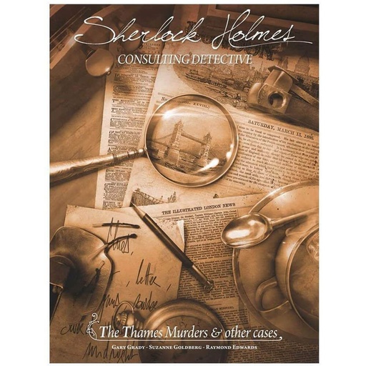 [VR2KSJA01] Sherlock Holmes The Thames Murders & Other Cases Board Game