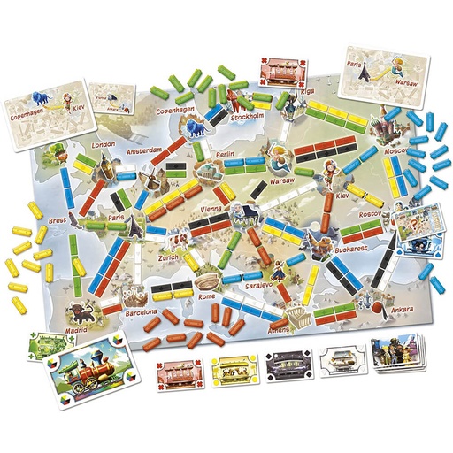 [VR2BWGA01] Ticket to Ride Europe First Journey Board Game