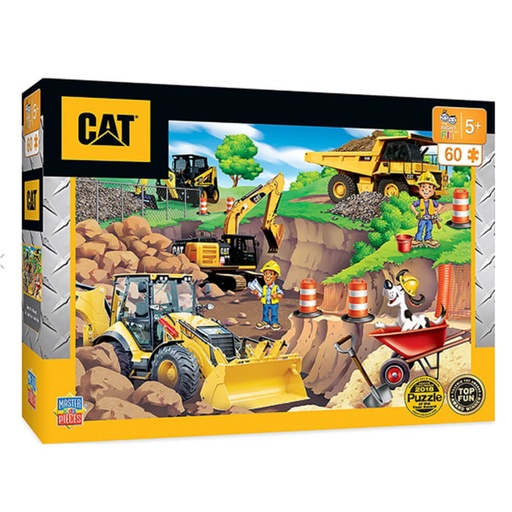 [VR2SKZA01] Caterpillar The Quarry Puzzle (60pcs)