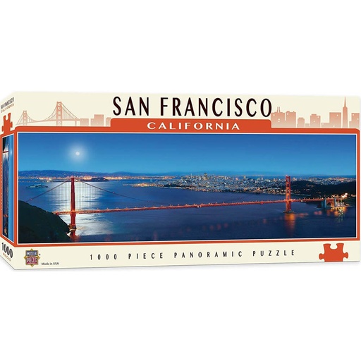 [VR2RMEN01] San Francisco Panoramic Puzzle (1000pcs)