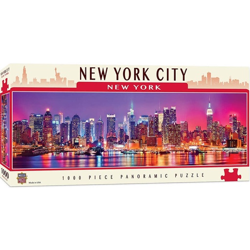 [VR2BGGJ01] New York Panoramic Puzzle (1000pcs)