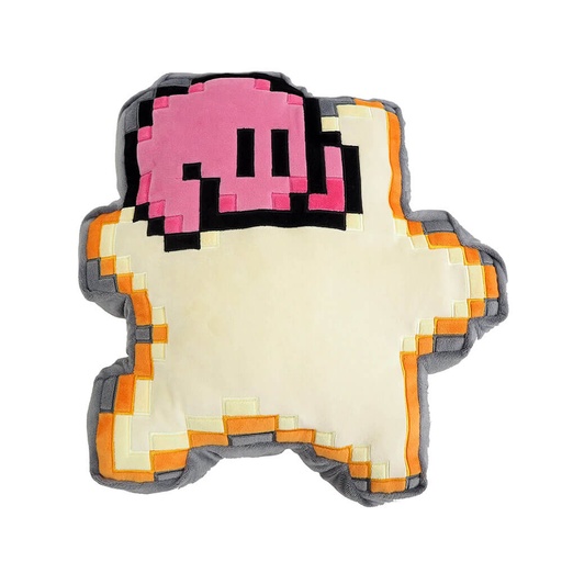 [VR2QMHS01] Kirby Plush Kirby 8 Bit Star Cushion