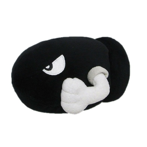 [VR2WKTA01] Super Mario Bros Plush Bullet Bill 6"