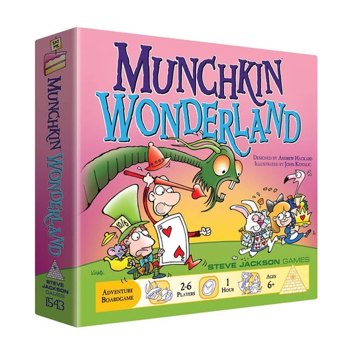 [VR2KKPR01] Munchkin Wonderland Board Game