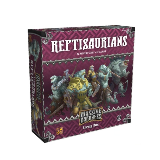 [VR2MMWC01] Massive Darkness Enemy Box Reptisaurians Board Game