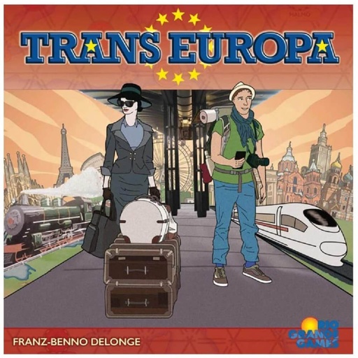 [VR2JLBR01] Trans Europa Board Game