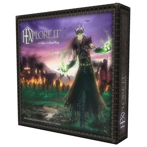 [VR2WOID01] HEXplore It The Valley of The Dead King Board Game