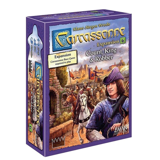 [VR2XAND01] Carcassonne Expansion 6 Count, King and Robber Board Game