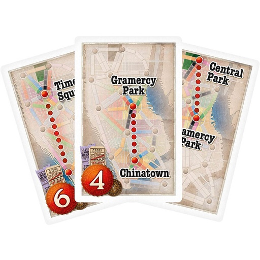 [VR2PODR01] Ticket to Ride Express New York Board Game