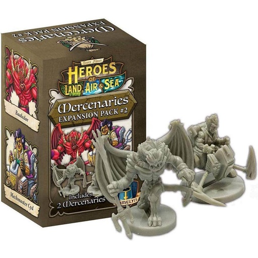[VR2NMAT01] Heroes of Land, Air & Sea Mercenary Pack 2 Board Game