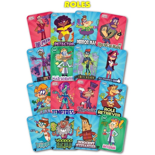 [VR2SSPR01] One Night Ultimate Super Villains Board Game