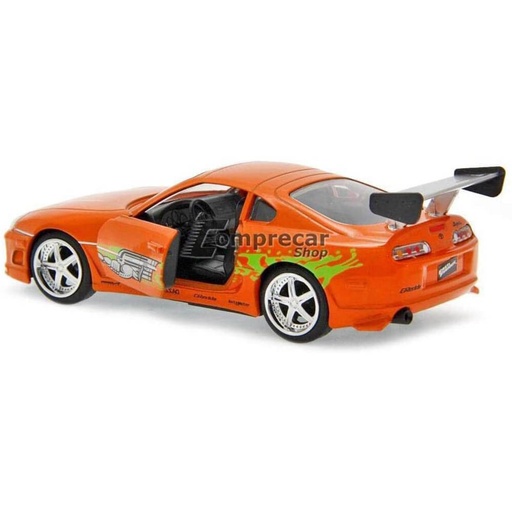 [IC6KVSY01] F&F 1995 Toyota Supra Orange 1:32 Scale Hollywood Ride