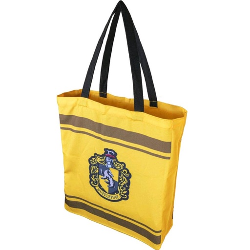 [IC6GPBU01] Harry Potter Hufflepuff Crest Shopper Bag