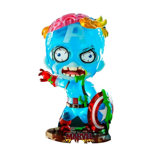 [IC6RGNJ01] Marvel Zombies Captain America Translucent Cosbaby