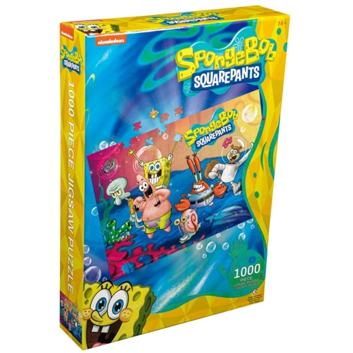 [IC6FHAI01] SpongeBob SparePants Cast 1000 piece Jigsaw Puzzle