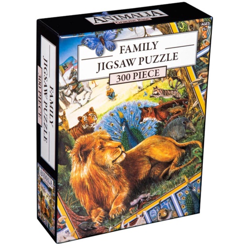 [IC7IJDR01] Animalia Book Cover 300 piece Family Jigsaw Puzzle