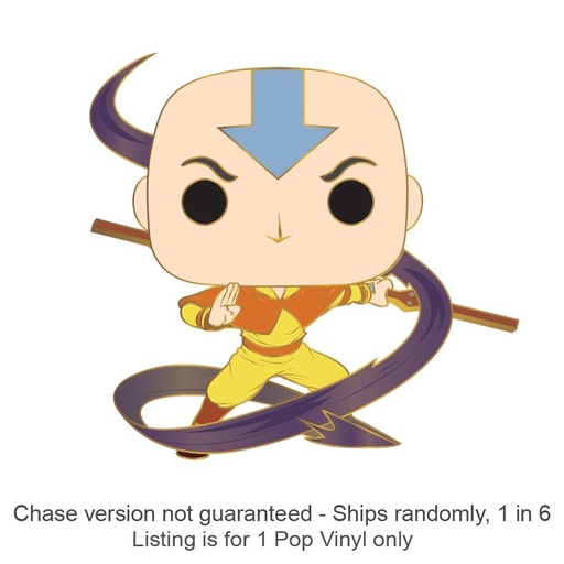 [IC7WFMD01] Avatar Aang 4" Pop! Enamel Pin Chase Ships 1 in 6