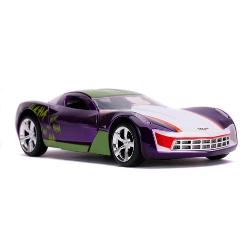 [IC7XEUN01] Batman '09 Corvette Stingray Joker 1:32 Scale Hollywood Ride