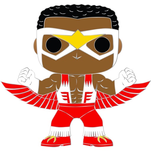[IC7KDXC01] Captain America Falcon 4" Pop! Enamel Pin