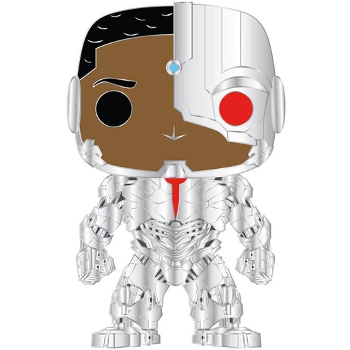 [IC7OZZC01] Cyborg Cyborg 4" Pop! Enamel Pin
