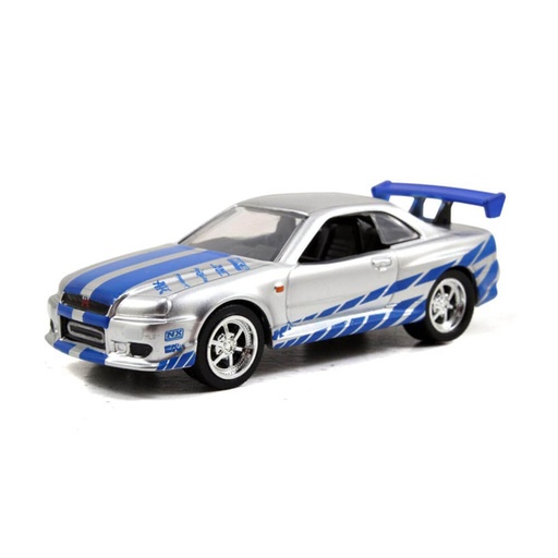[IC7THTQ01] F&F Brian's Nissan GT-R 1:55 Scale Diecast Model Kit