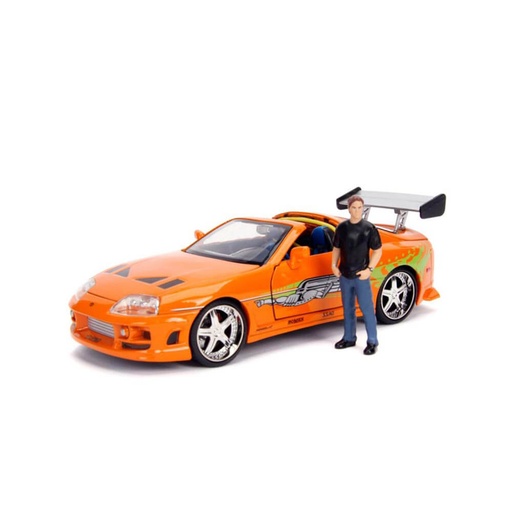 [IC7BUOY01] F&F Brian's Toyota Supra with Brian 1:24 Diecast Model Kit
