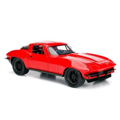 [IC7PSYG01] F&F 8 '66 Chevy Corvette 1:24 Scale Hollywood Ride