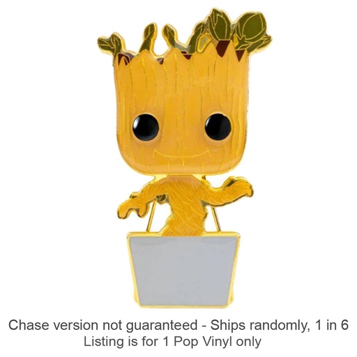 [IC7JXLC01] Baby Groot 4" Pop! Enamel Pin Chase Ships 1 in 6