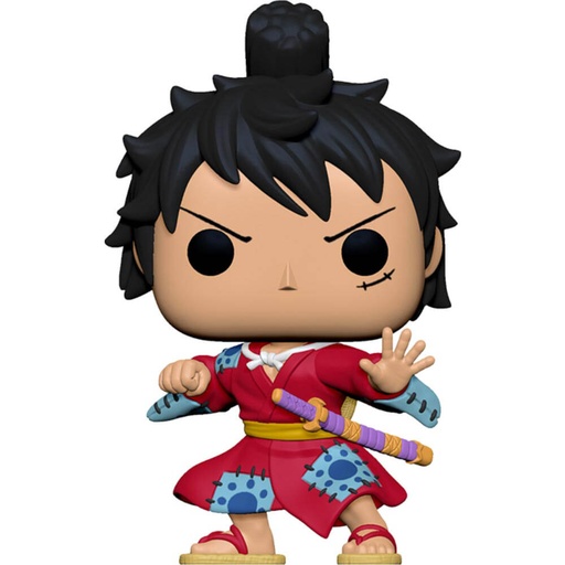 [IC7YBQD01] One Piece Luffy in Kimono Metallic US Pop! Vinyl