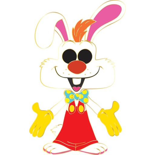 [IC7OAPL01] Roger Rabbit Roger Rabbit 4" Pop! Enamel Pin