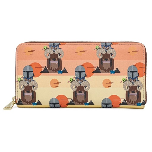 [IC7ZCVJ01] Star Wars: The Mandalorian Bantha Ride Zip Purse