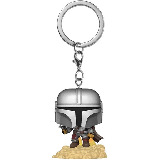 [IC7FSVH01] The Mandalorian with Blaster Pocket Pop! Keychain