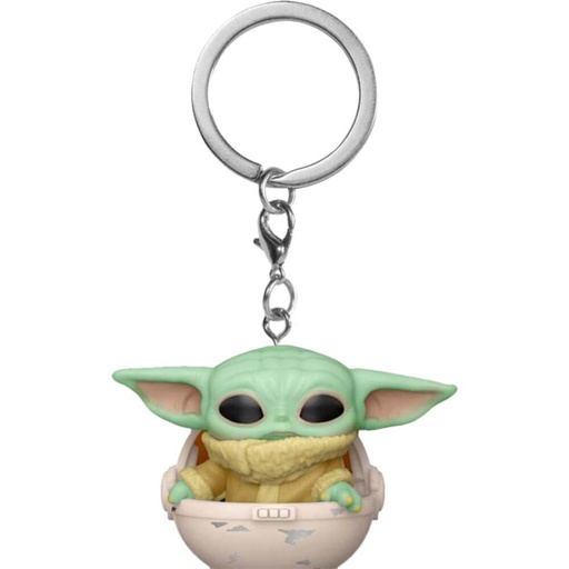 [IC7GYUV01] The Mandalorian The Child in Hover Pram Pocket Pop! Keychain