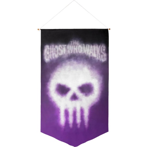 [IC7JZAM01] The Phantom The Ghost Who Walks Satin Wall Banner