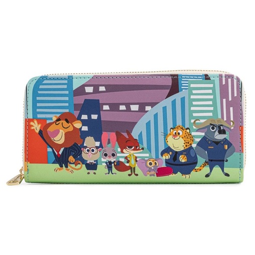 [IC7GZZH01] Zootopia Chibi Group Zip Purse