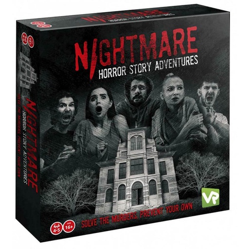 [VR3WARI01] Nightmare Horror Adventures Board Game