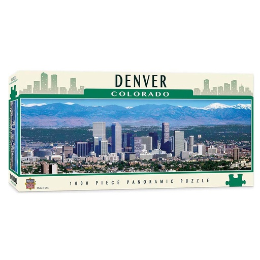 [VR3ZYKH01] MP City Colorado Panoramic Denver Puzzle (1000 pcs)