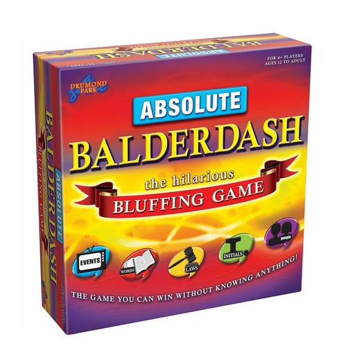[VR3AGXC01] Absolute Balderdash Board Game