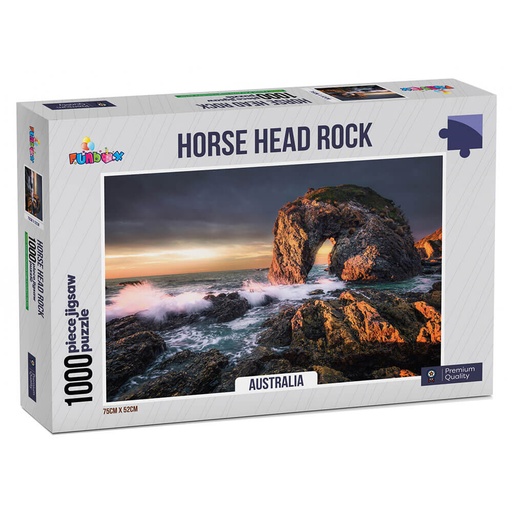[VR3FATO01] Funbox Puzzle Horse Head Rock Australia Puzzle (1000pcs)