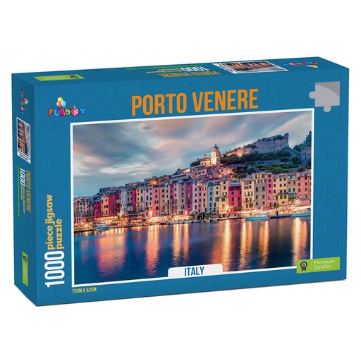 [VR3OCHL01] Funbox Puzzle Porto Venere Italy Puzzle (1000 pieces)