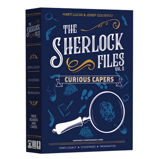 [VR3TQFX01] Sherlock Files Vol. 2 Curious Capers Board Game