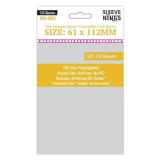 [VR3ZOHY01] SK Board Game Sleeves Middara 6mm xL Sleeves (110s/Pack)