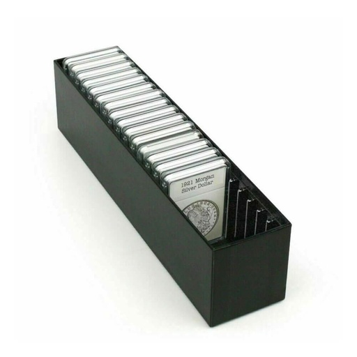 [VR3SEWY01] BCW Slotted Coin Display Slab Box
