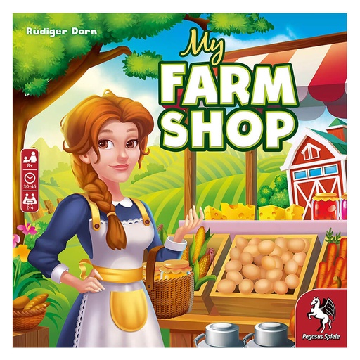 [VR3AFPW01] My Farm Shop Board Game