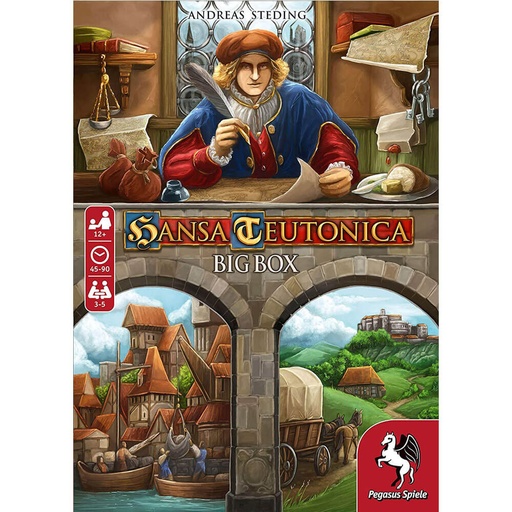 [VR3GVKA01] Hansa Teutonica Big Box Board Game