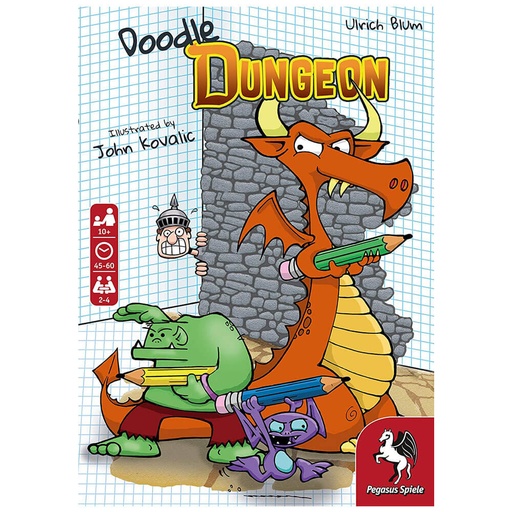 [VR3QGZR01] Doodle Dungeon Board Game
